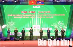 Khai mạc Hội chợ thương mại Việt Nam - Lào 2025